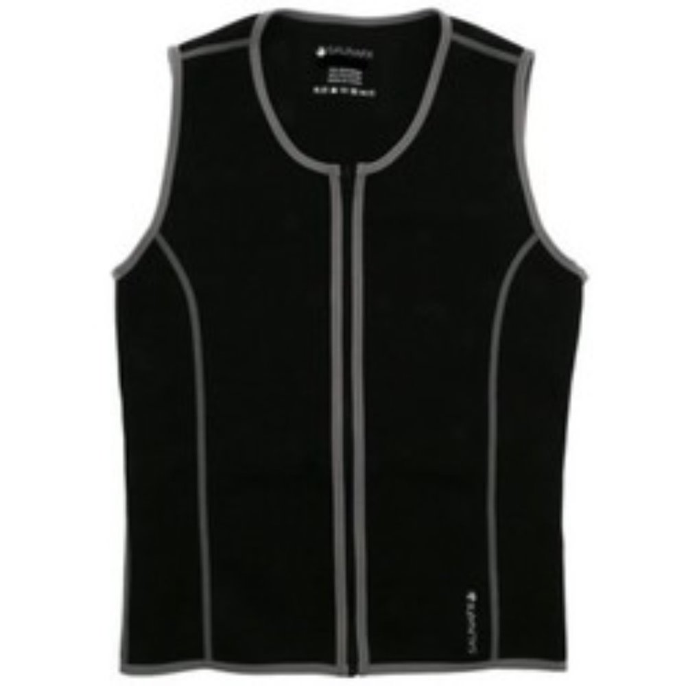 SaunaFX Men's Neoprene Slimming Vest with Microban